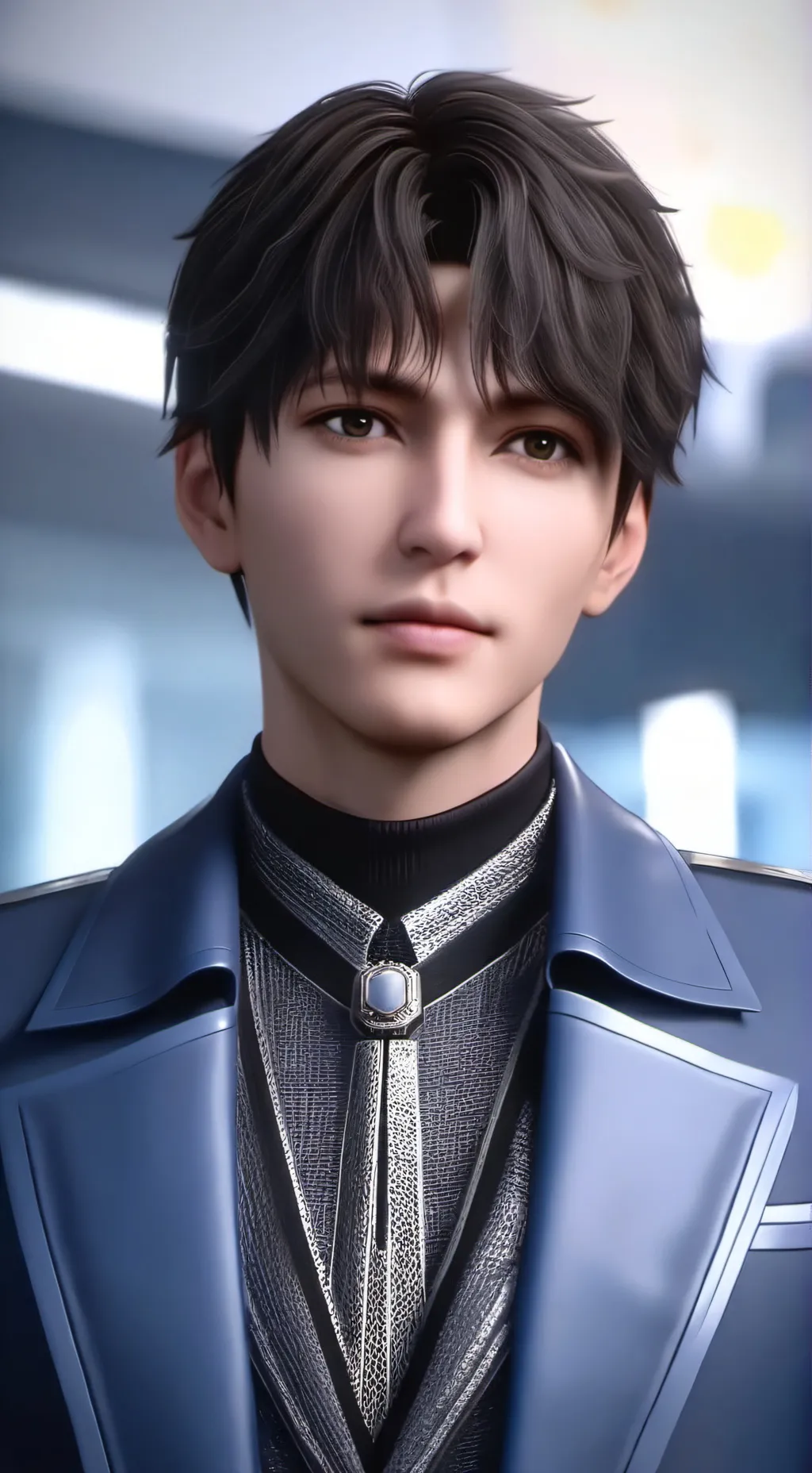 ai character: Lucas  background