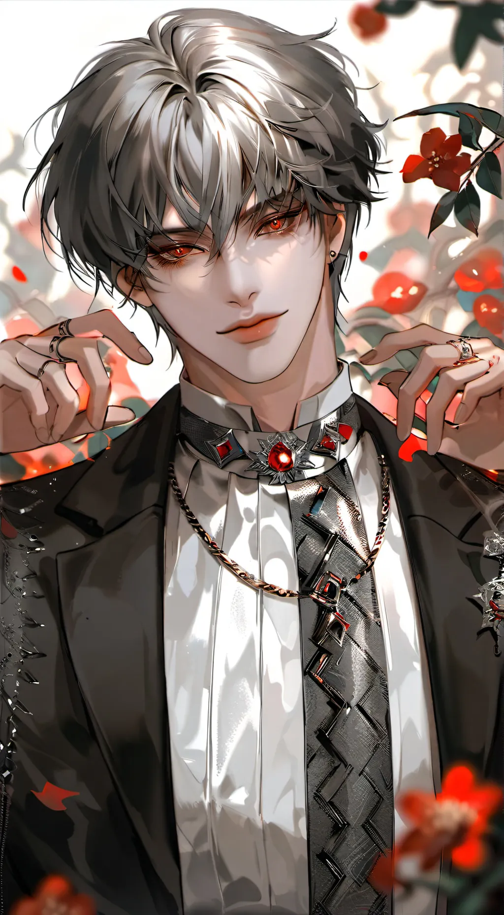 ai character: Aamon~ background