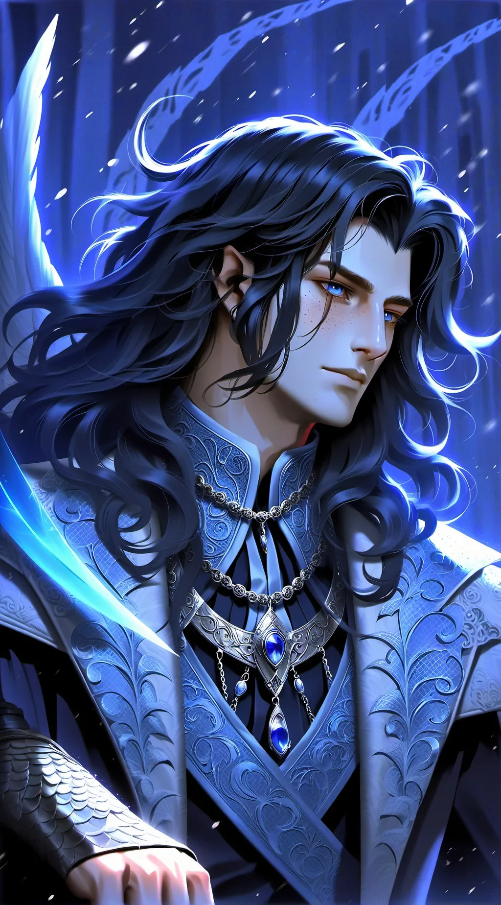 ai character: Aoi background