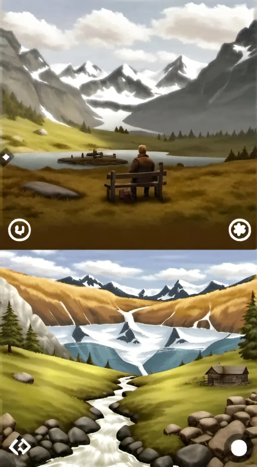 ai character: scotland  background