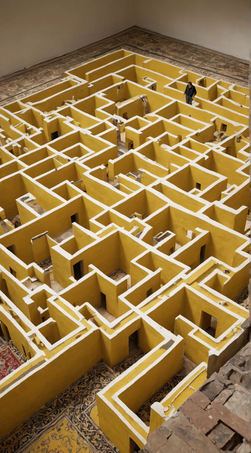 ai character: Backrooms background