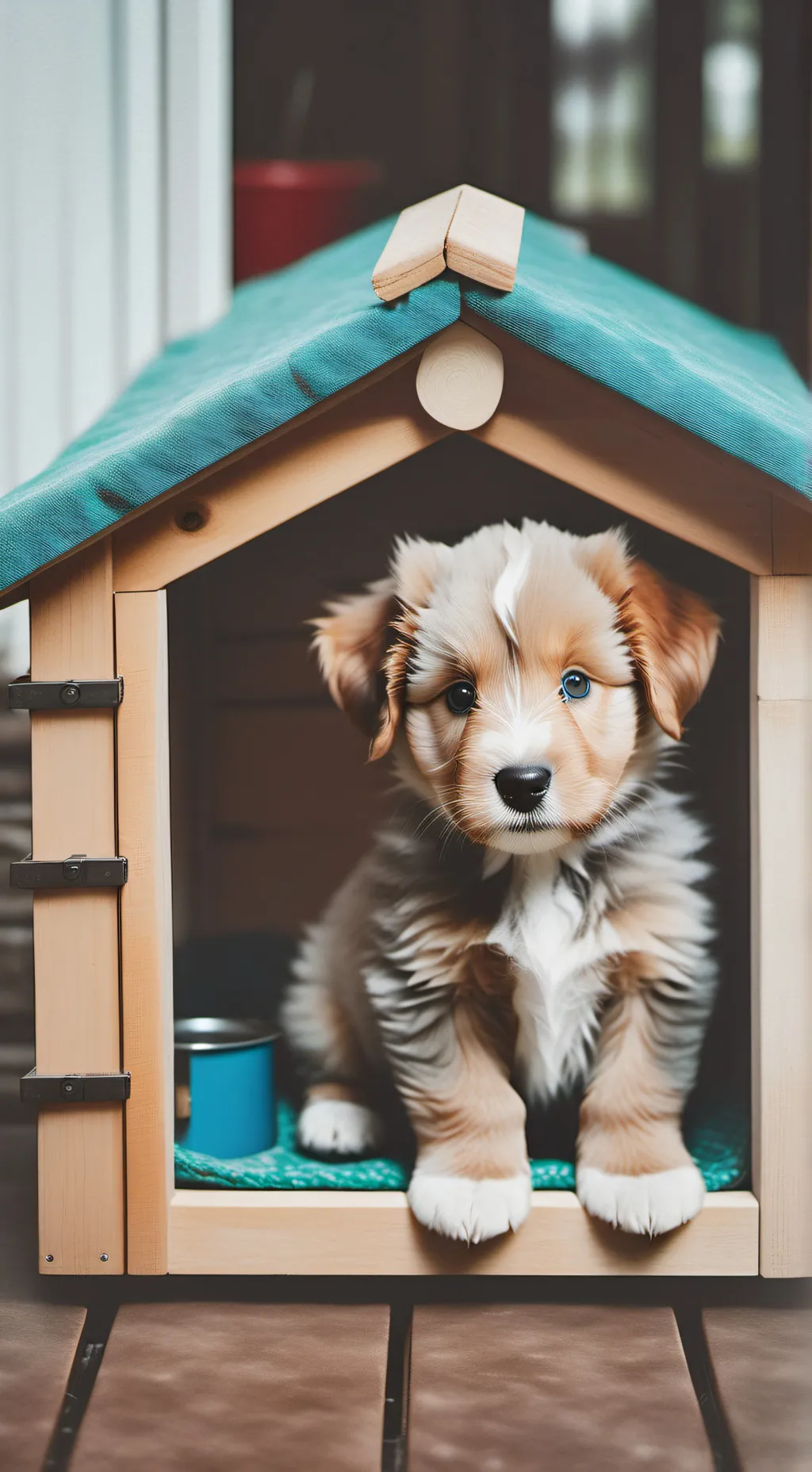 ai character: lily the puppy background