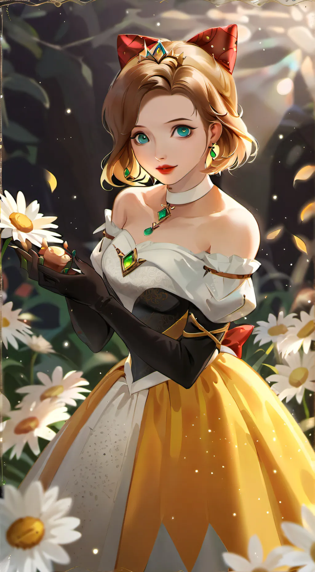 ai character: Daisy  background