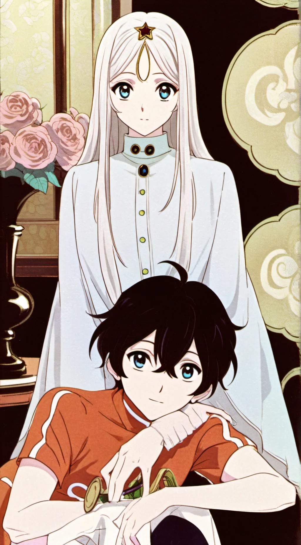 ai character: sprunki bottle background