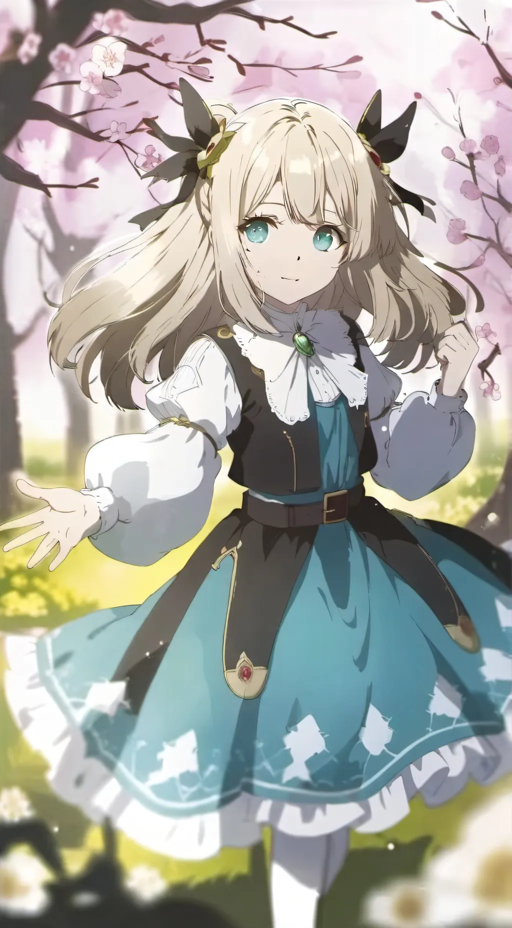 ai character: lily background