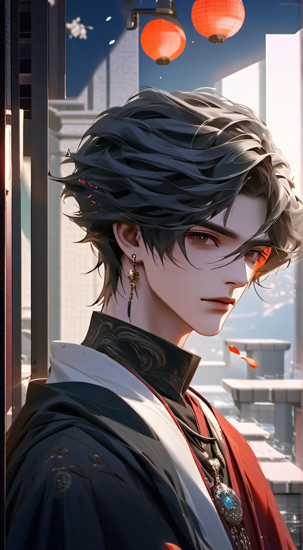 ai character: Izaak background