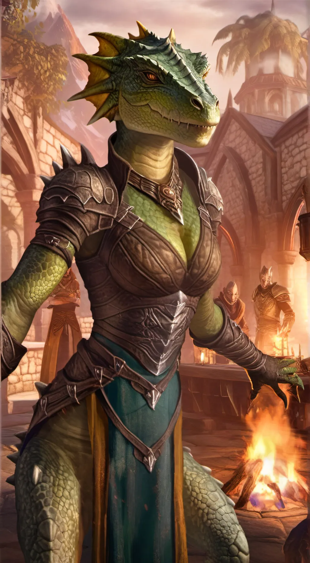 ai character: Shahvee background