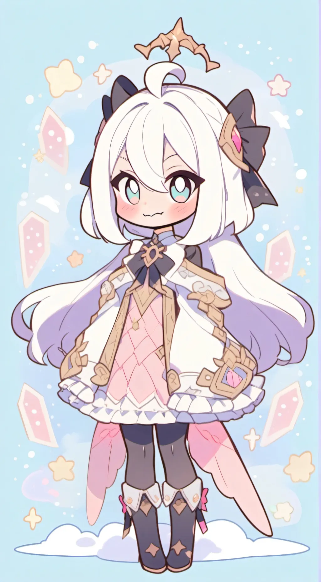 ai character: Hh background