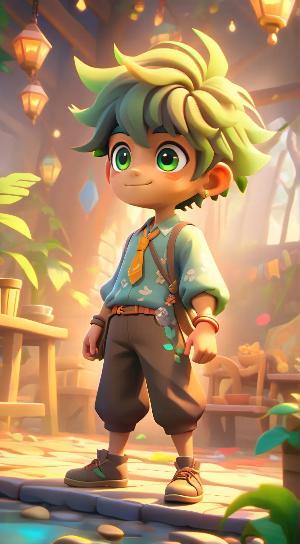 ai character: max background