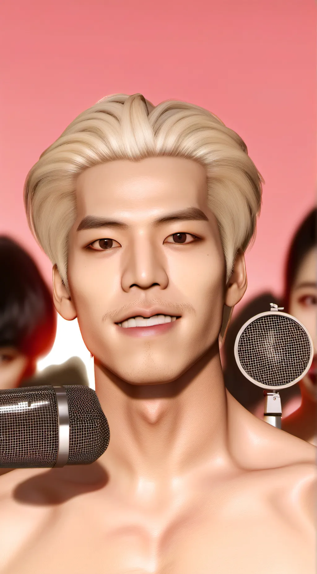 ai character: bts  background