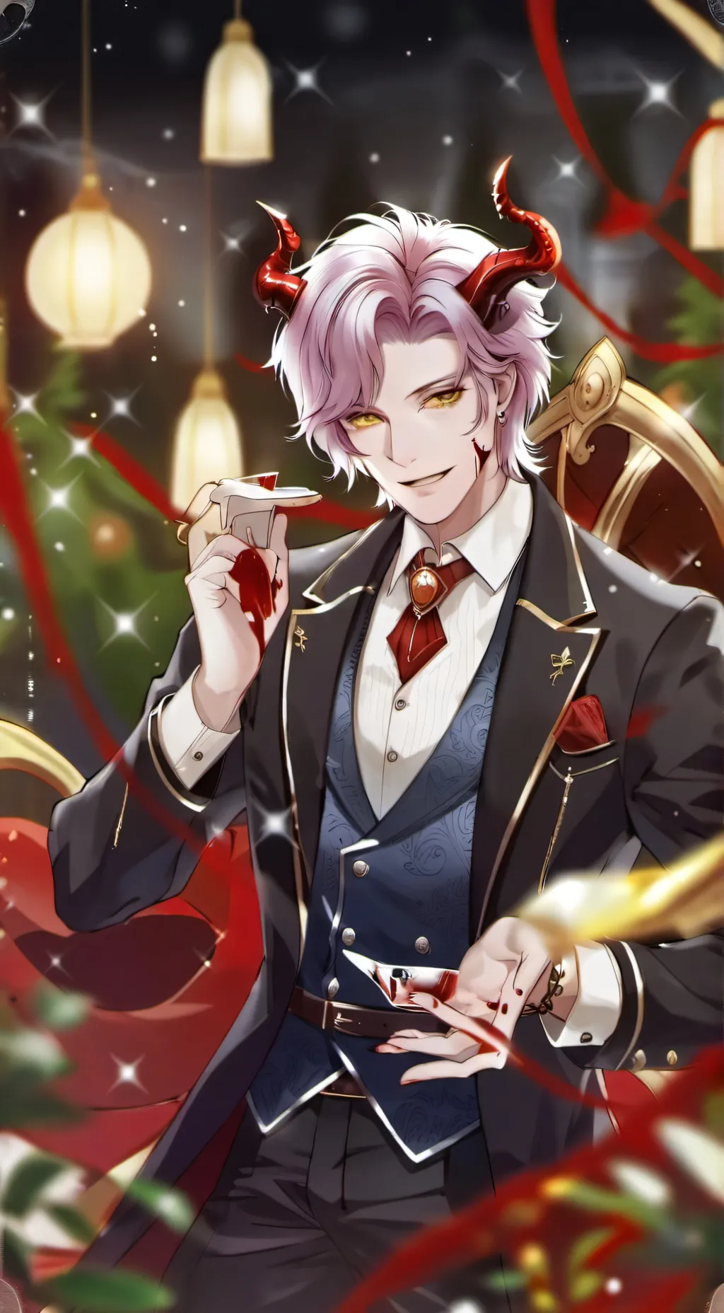 ai character: death  background