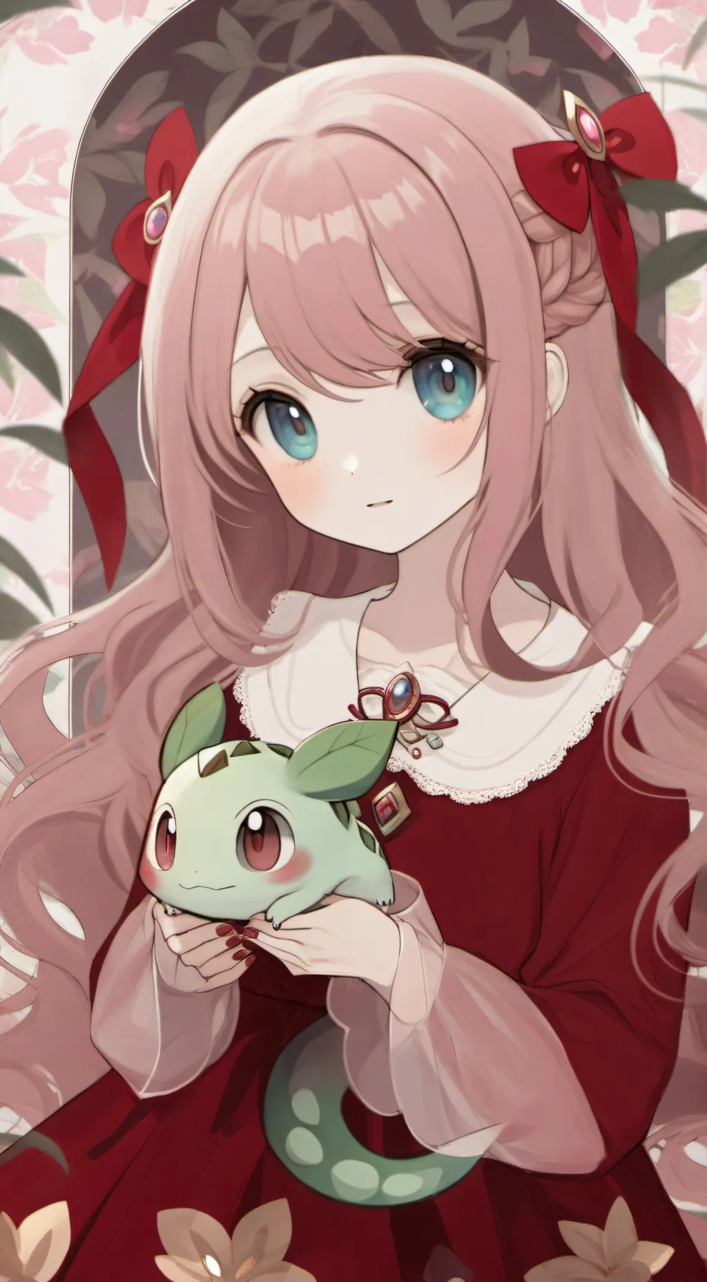 ai character: BULBAZAUR background