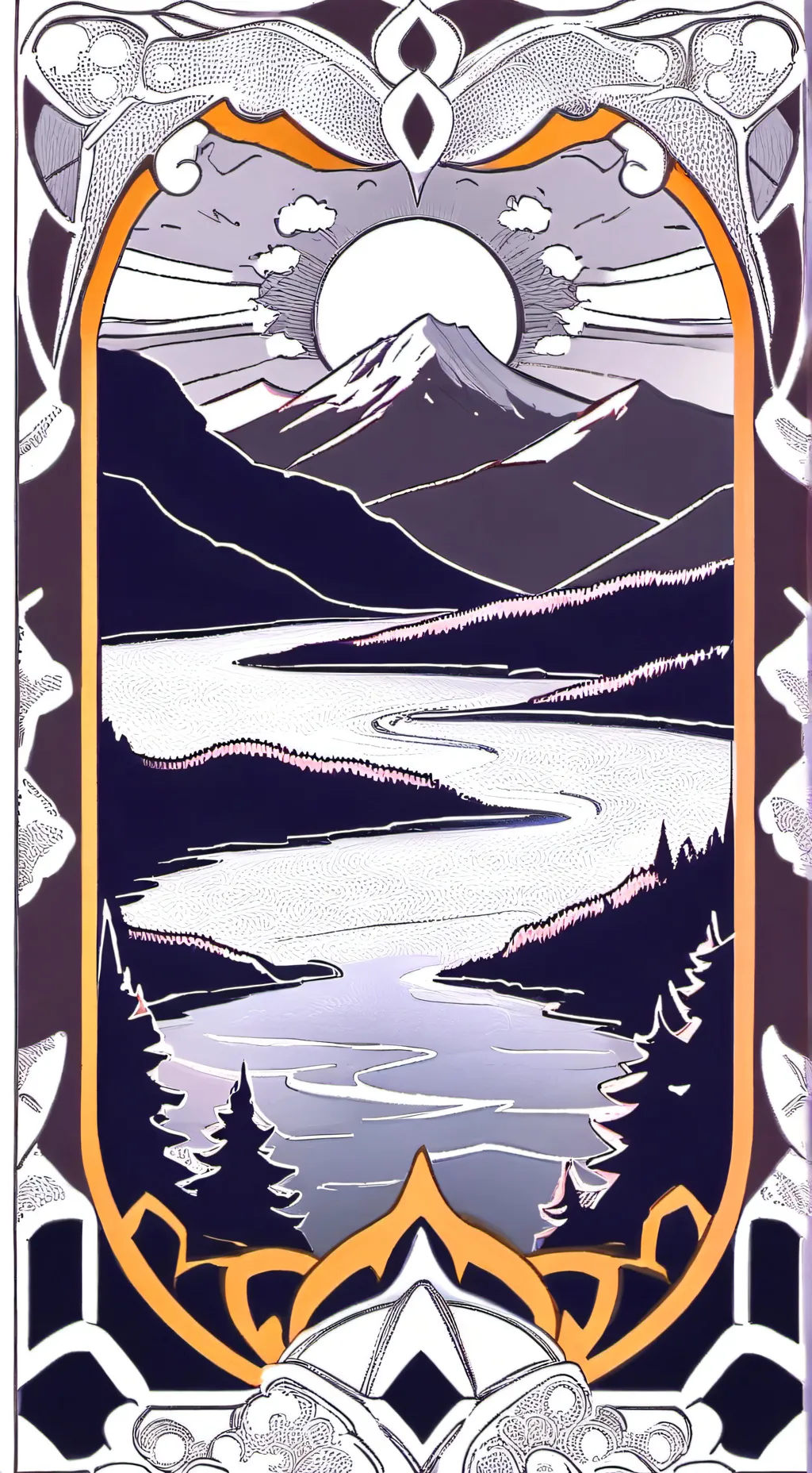 ai character: XMAS AT CHB🎄 background