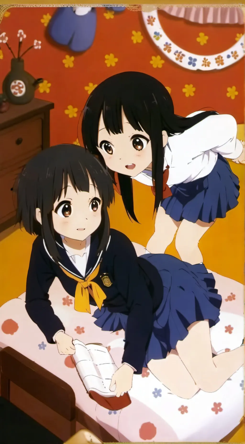 ai character: Matilda and Hari  background