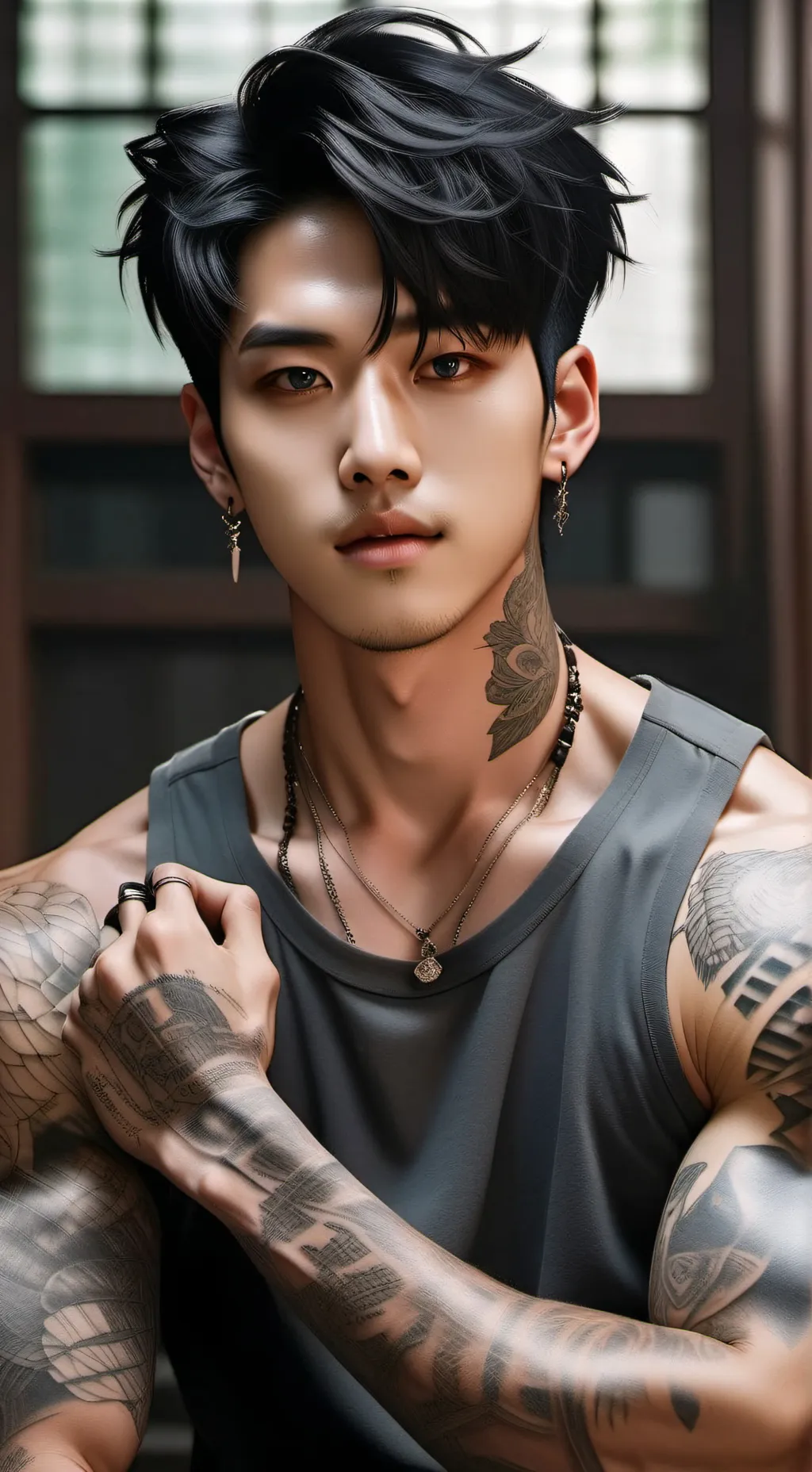 ai character: Alexander  background