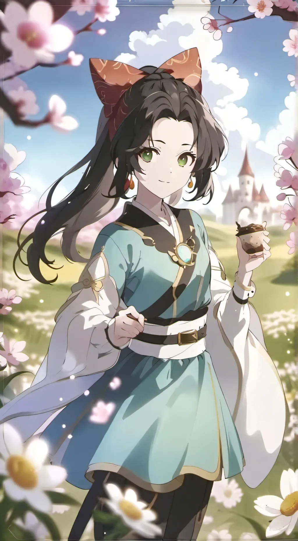 ai character: MHA pijamada background