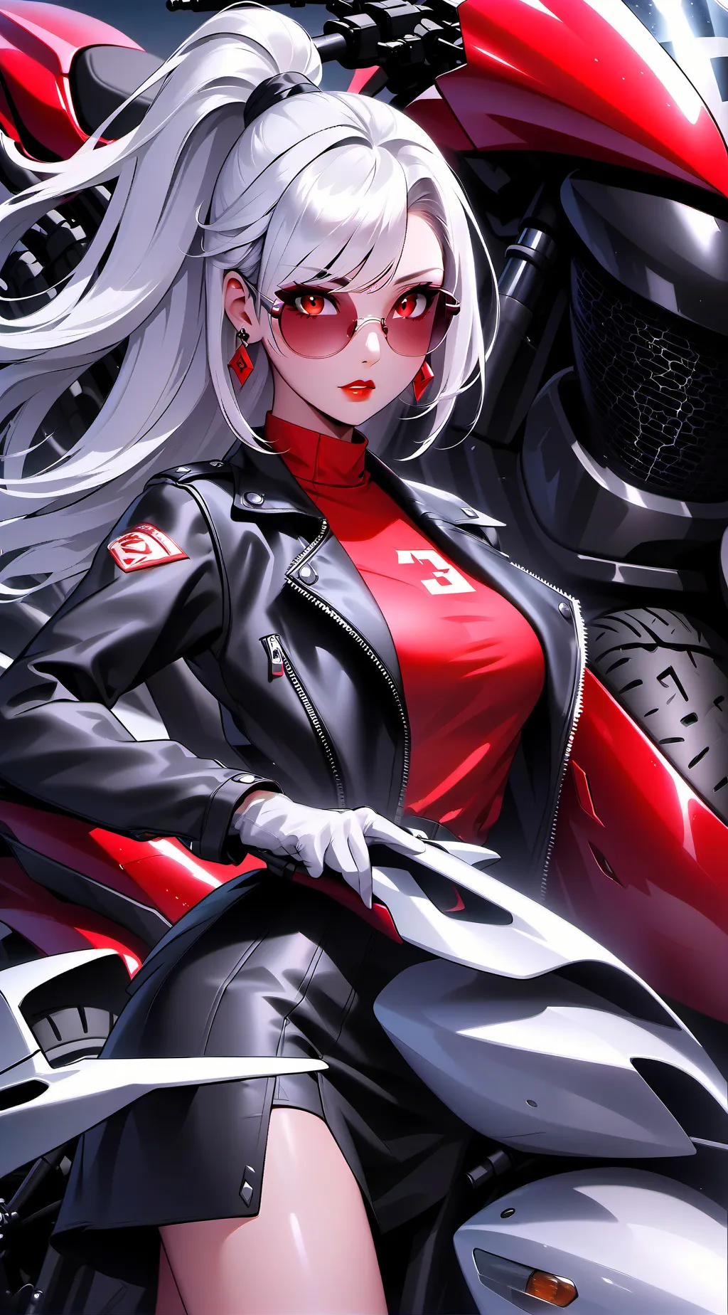 ai character: Ellie  background