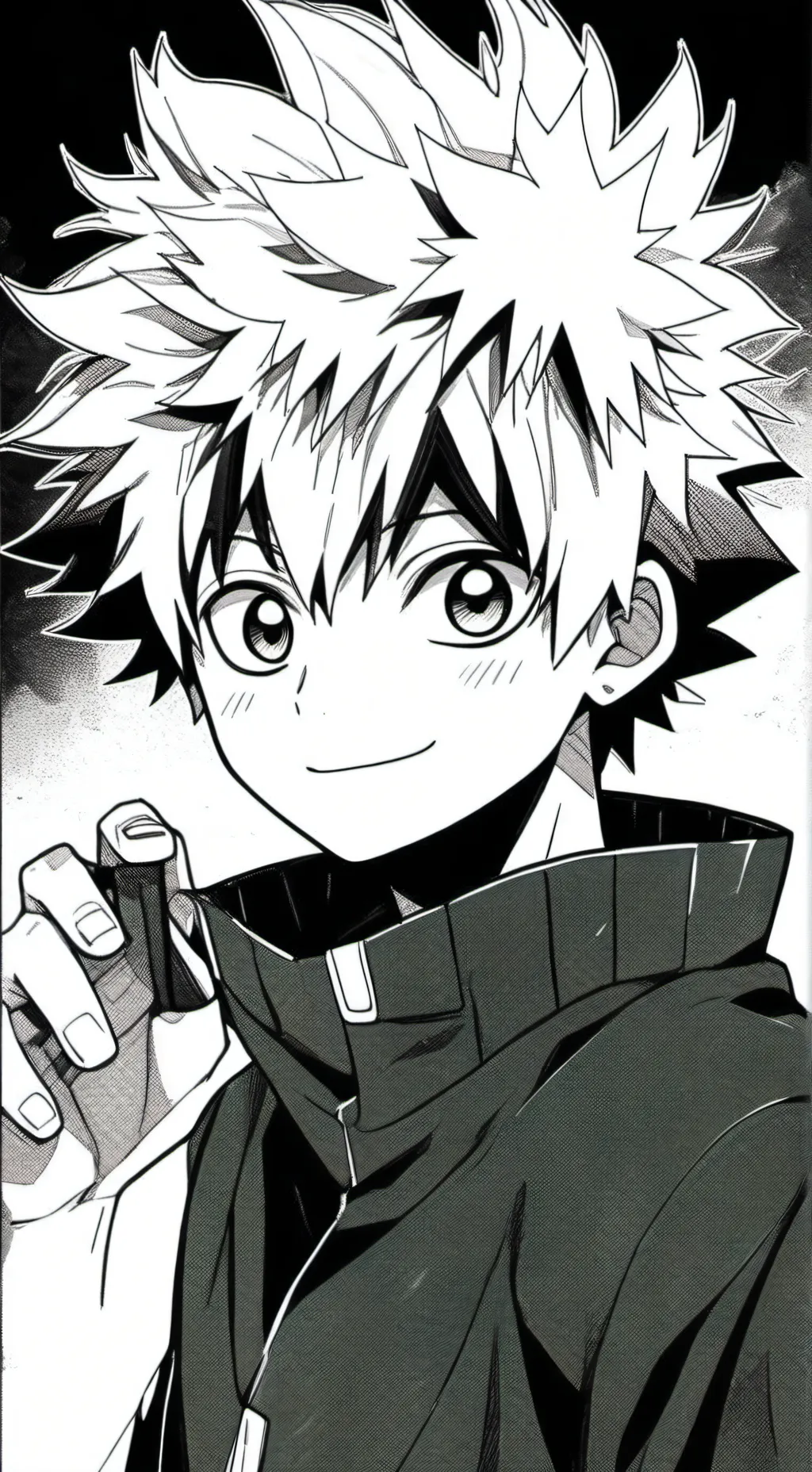 ai character: Bakudeku ❤️ background