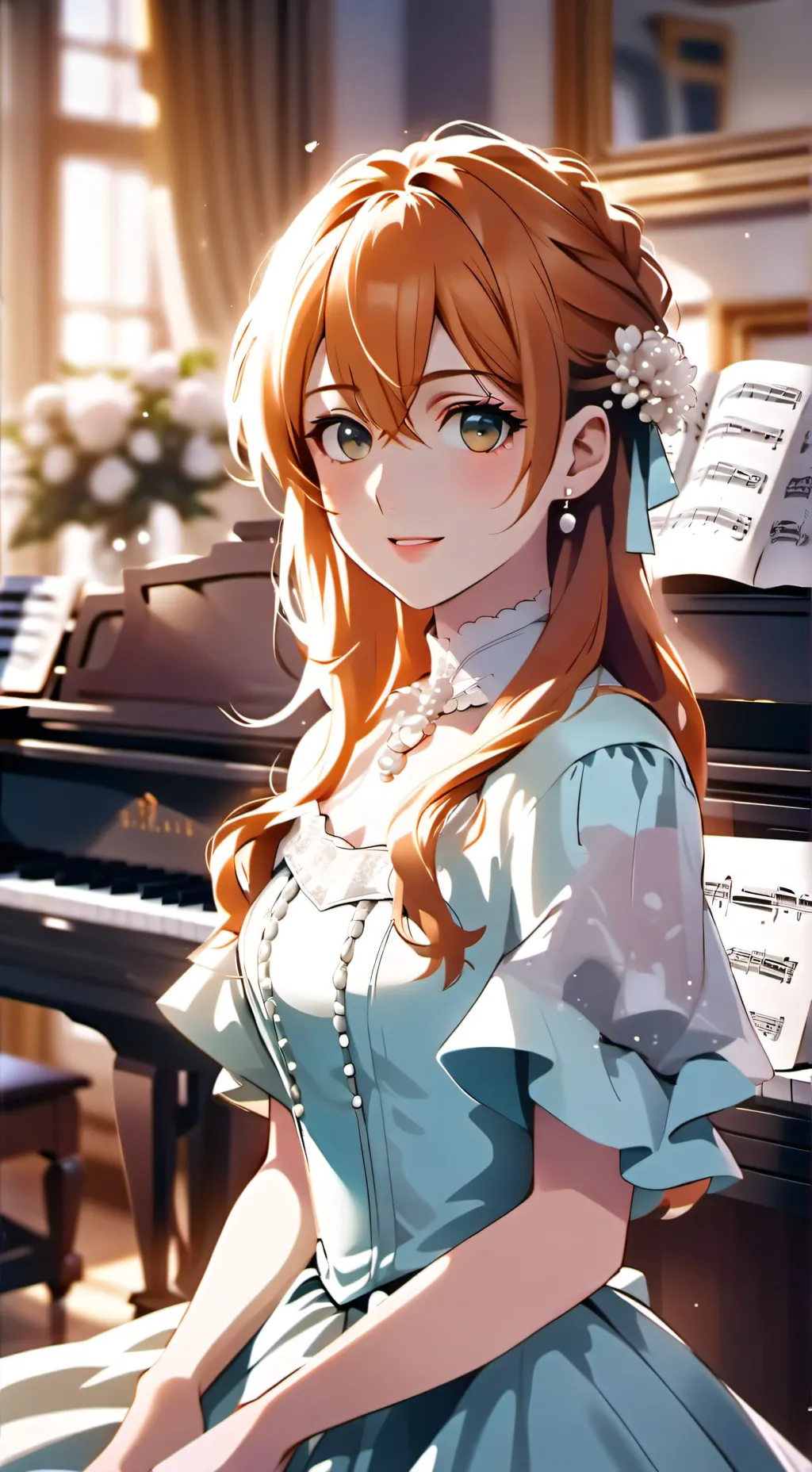 ai character: Yui background