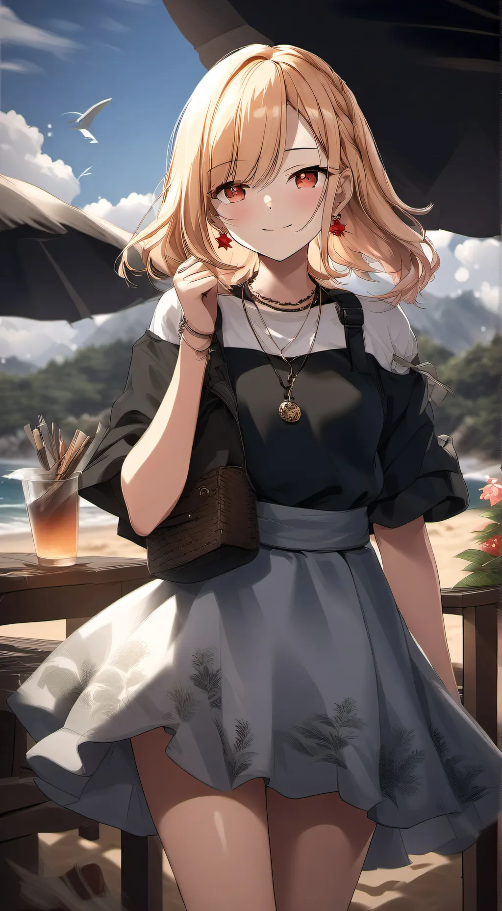 ai character: Valentina  background