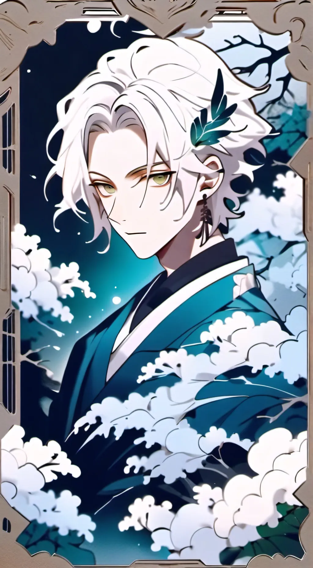 ai character: gojo sensei background