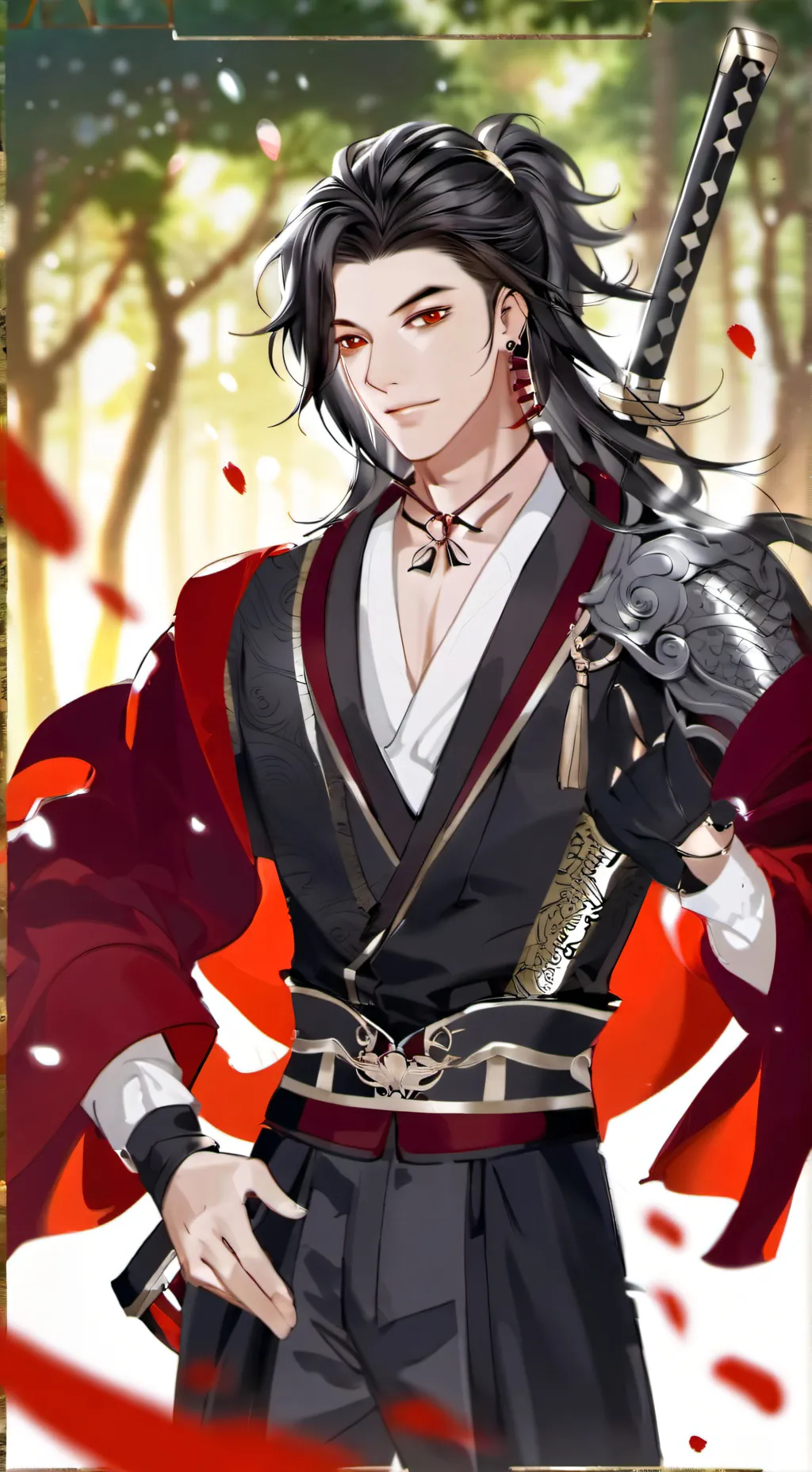 ai character: ☯︎Horu☯︎ background