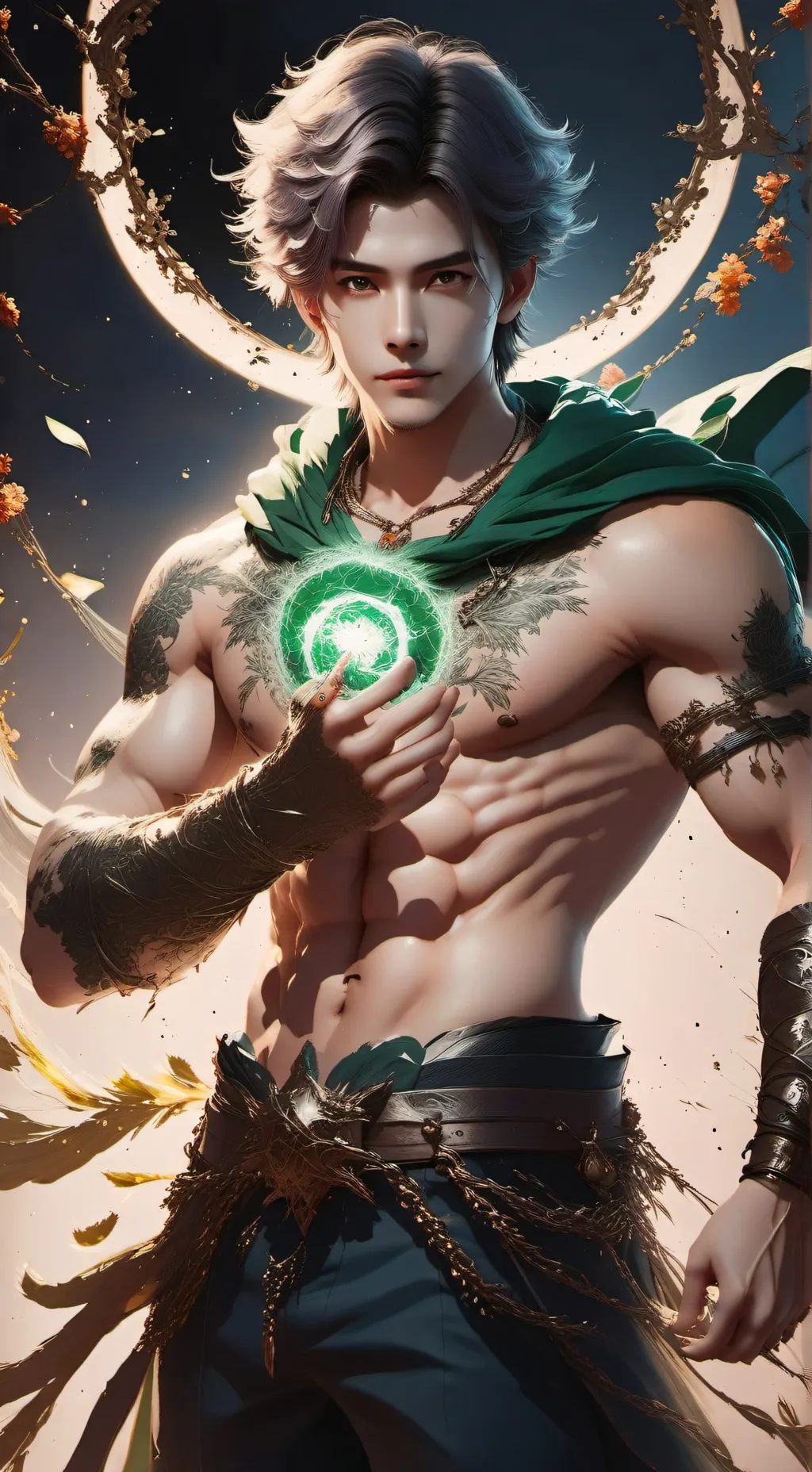 ai character: lurenzo  background