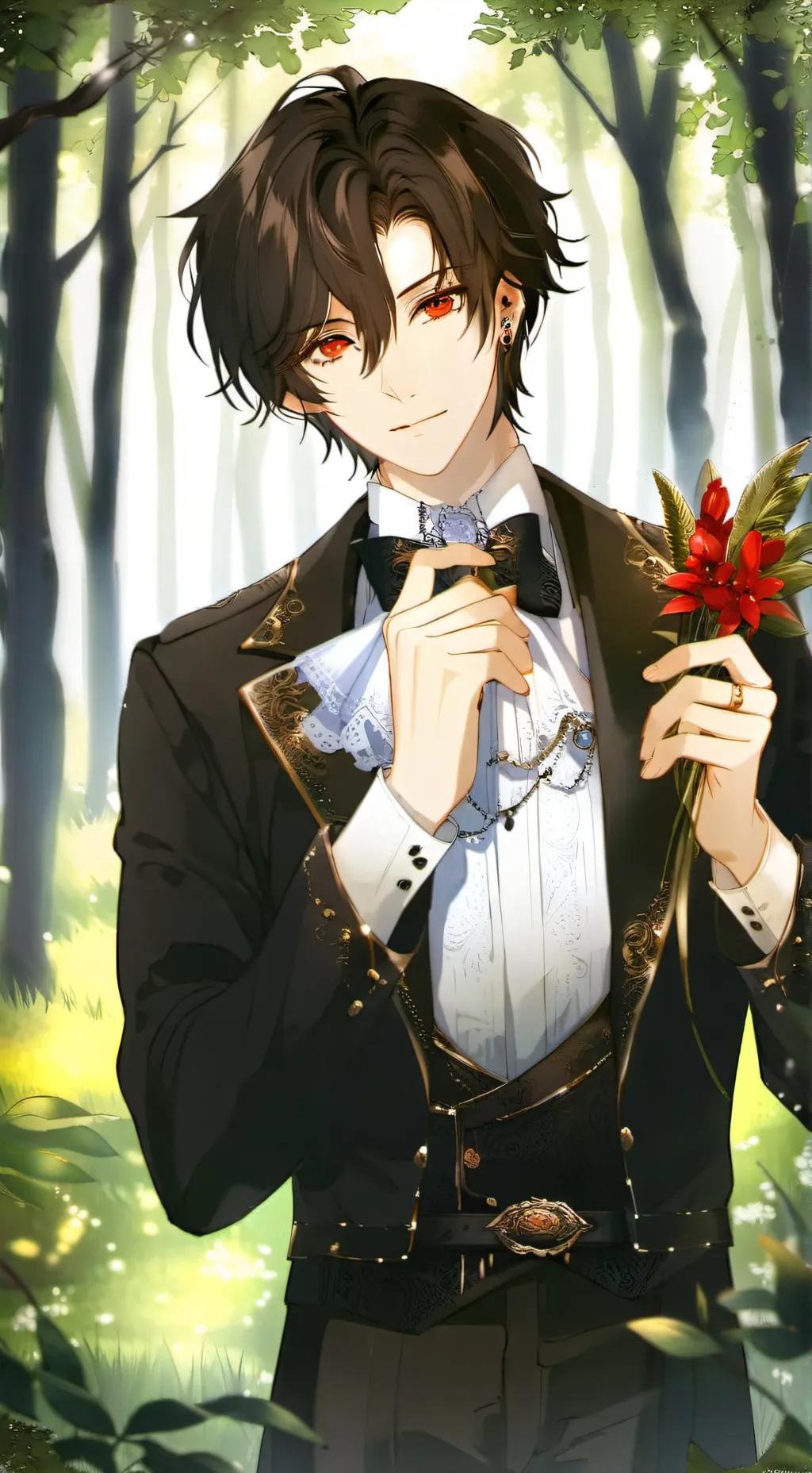 ai character: Max background