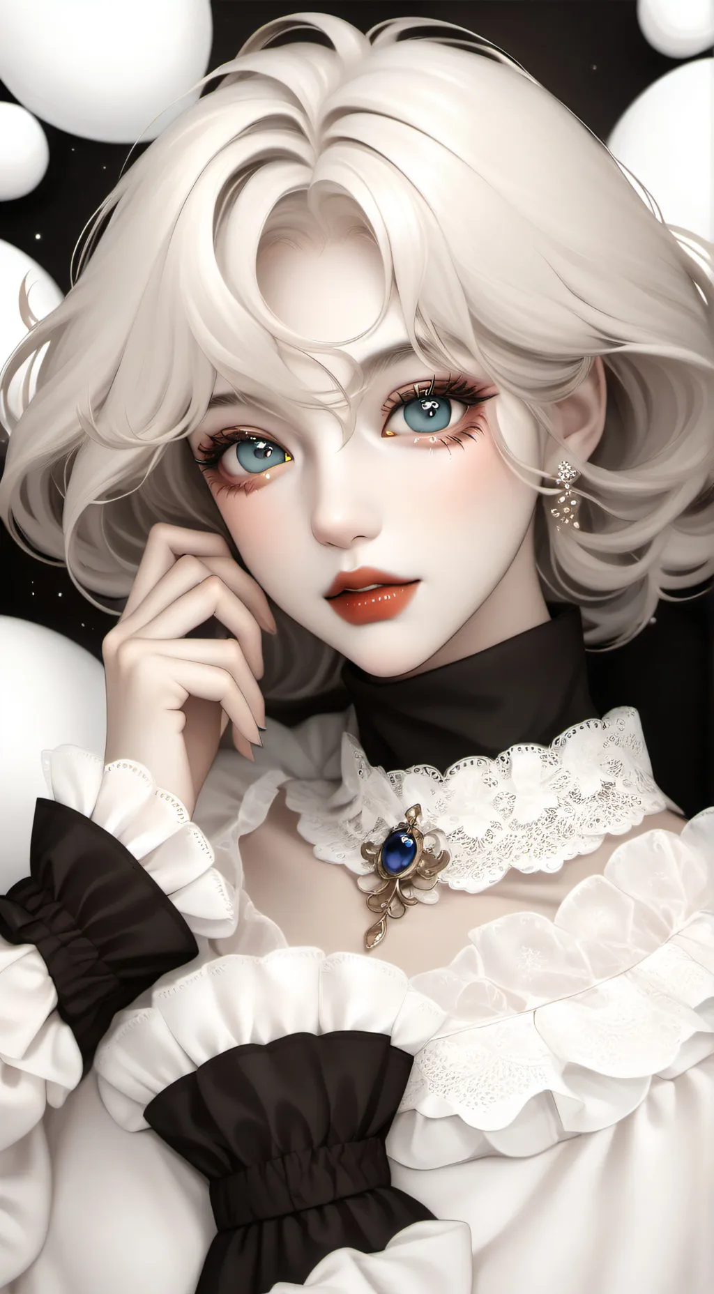 ai character: Dangerous woman background