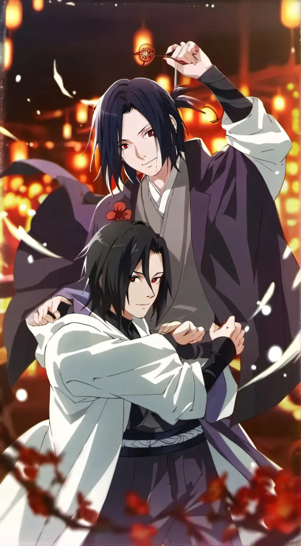 ai character: Itachi Uchiha  background