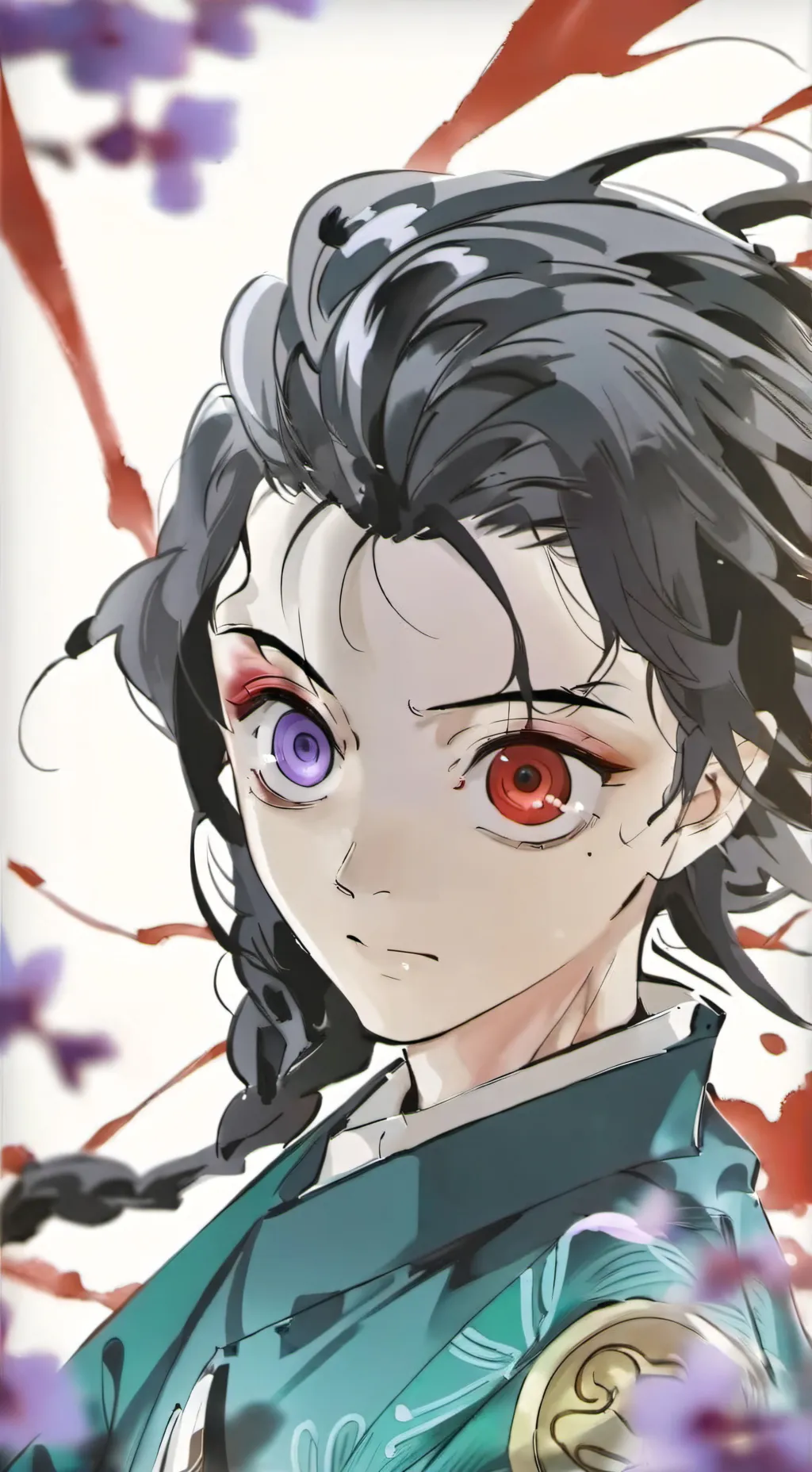 ai character: Hashira dead background