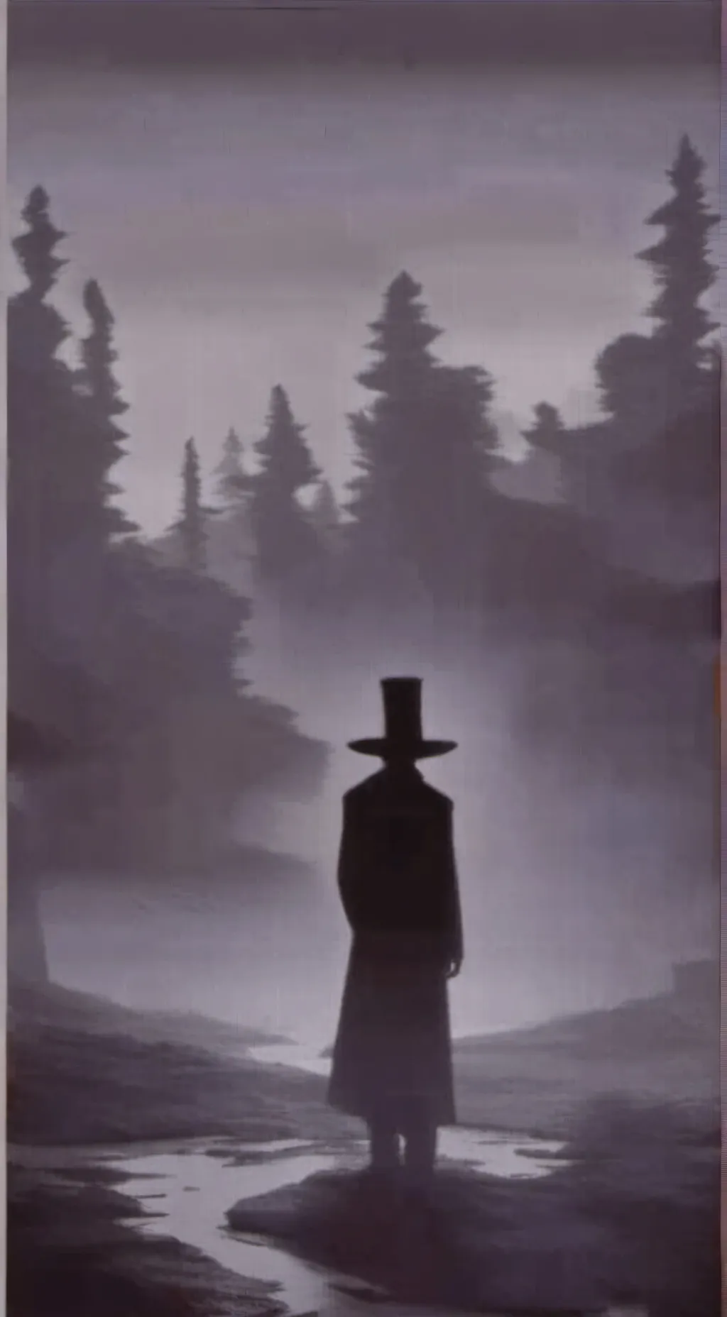 ai character: the watcher  background