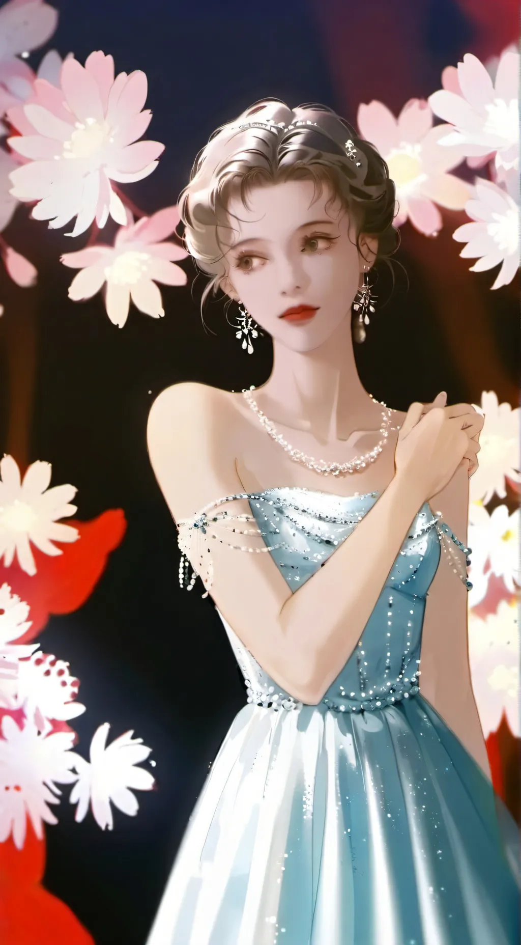 ai character: mady equipment  background