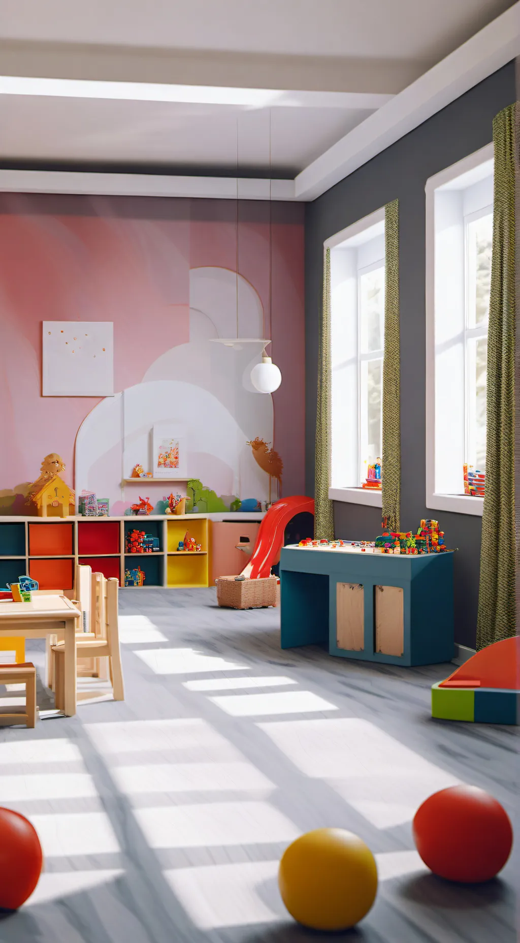 ai character: Kaiju Daycare background