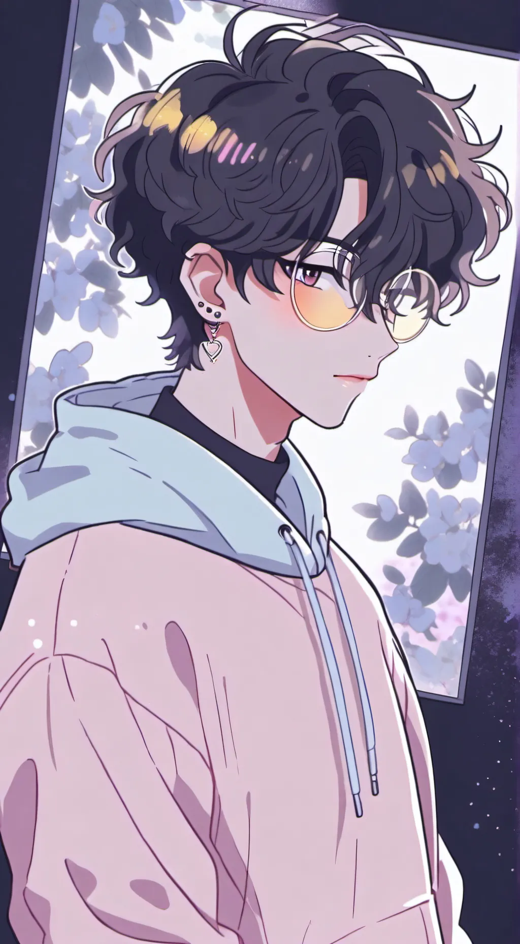 ai character: Freaky-Glisten  background