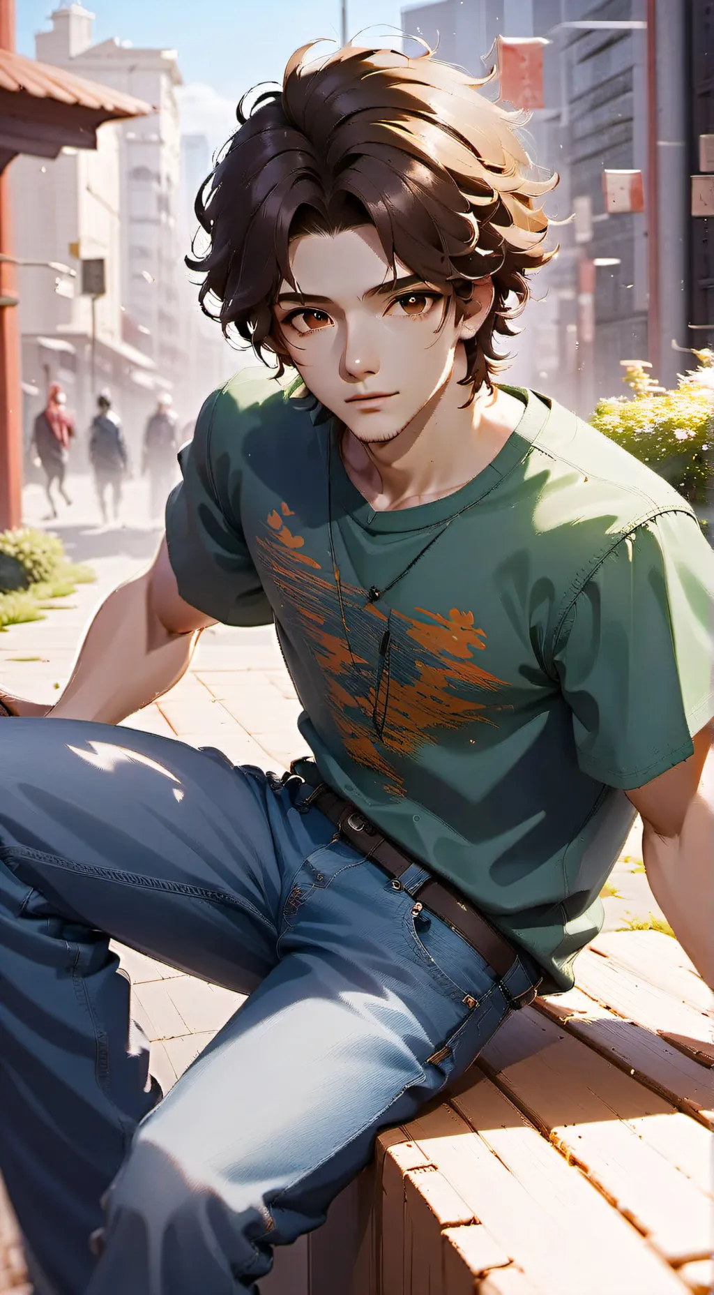 ai character: josh background