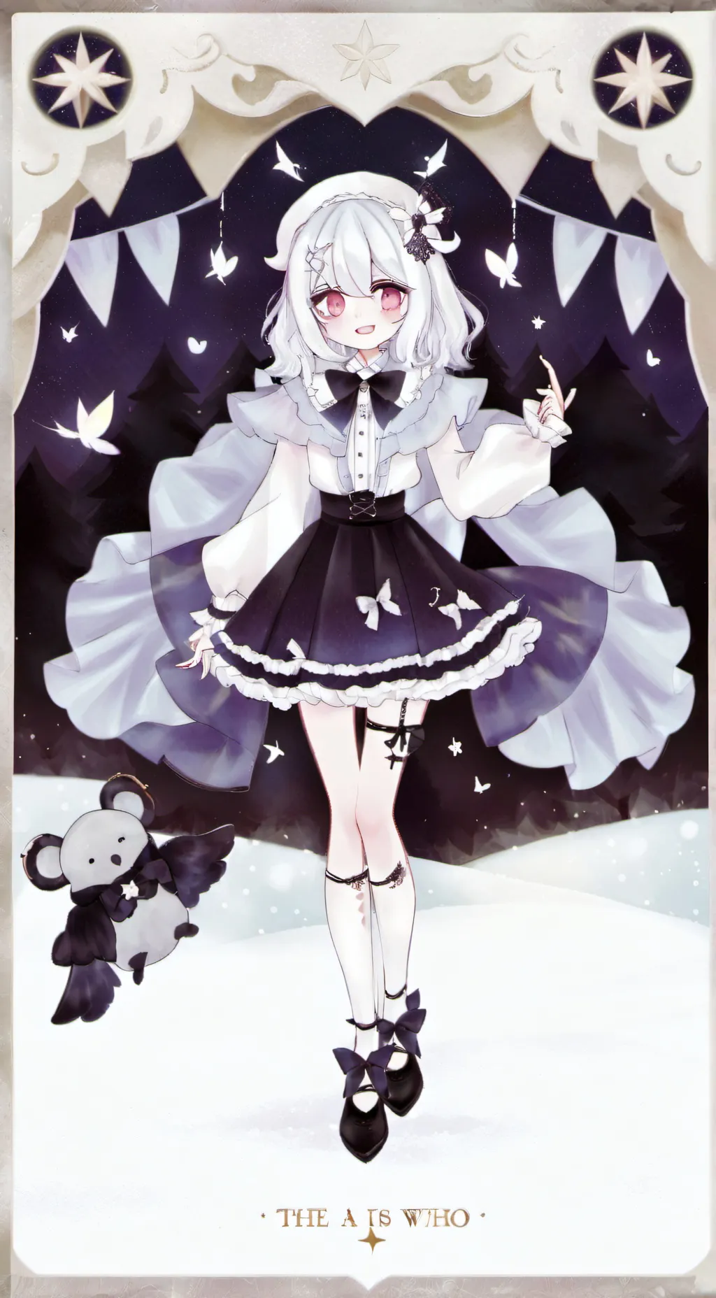 ai character: Melia pick me background