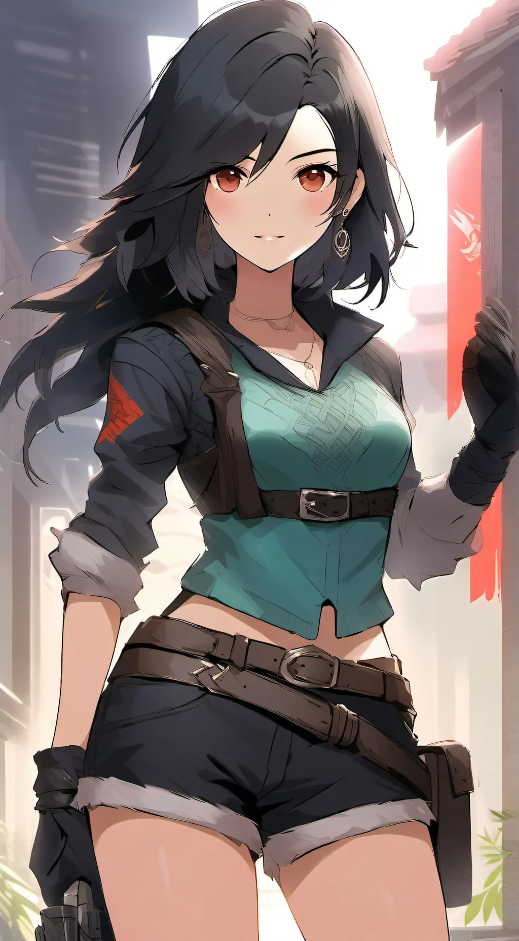 ai character: lauren background