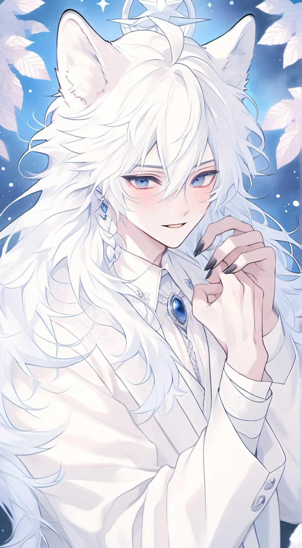 ai character: 𖧷༄𝔸𝕜𝕚༄𖧷 background