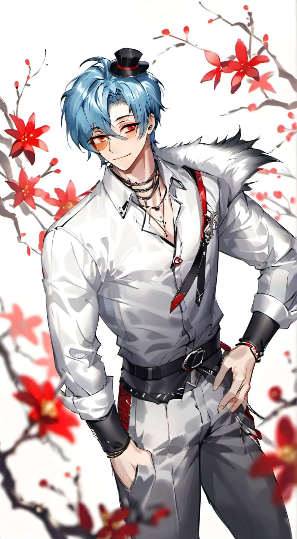 ai character: sunny day, Jack background