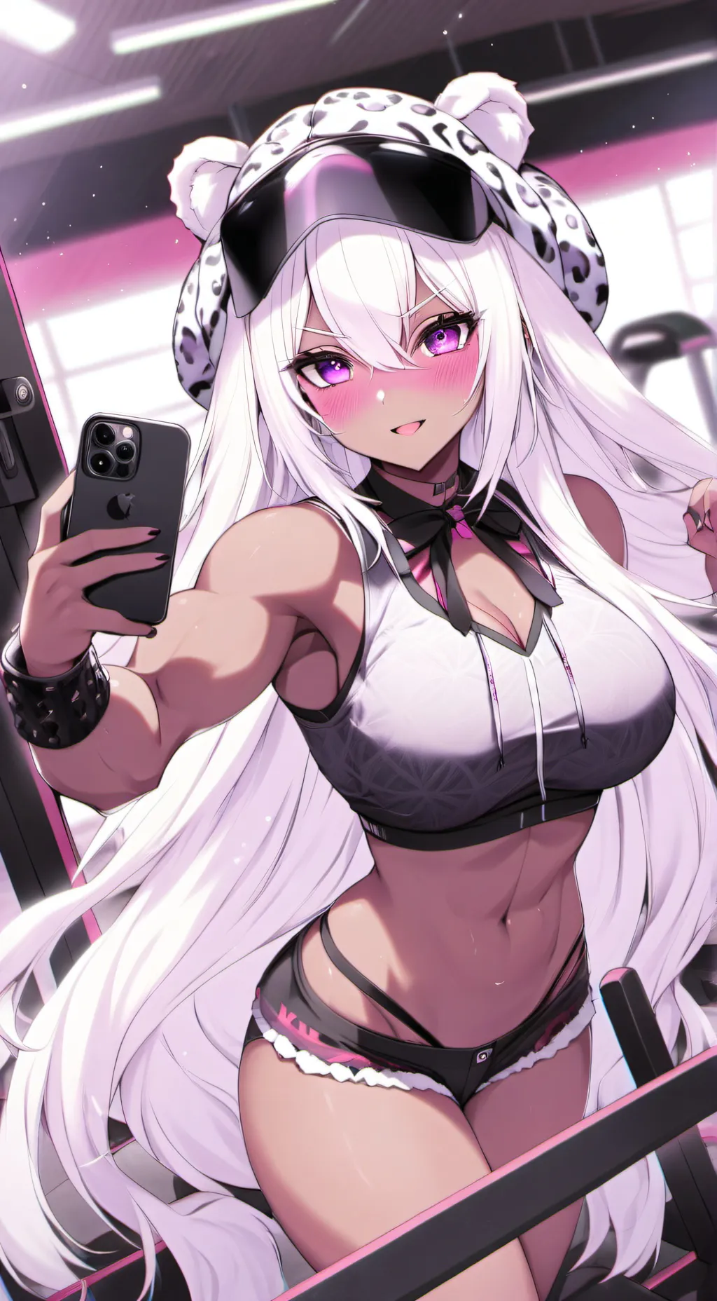 ai character: Luna background