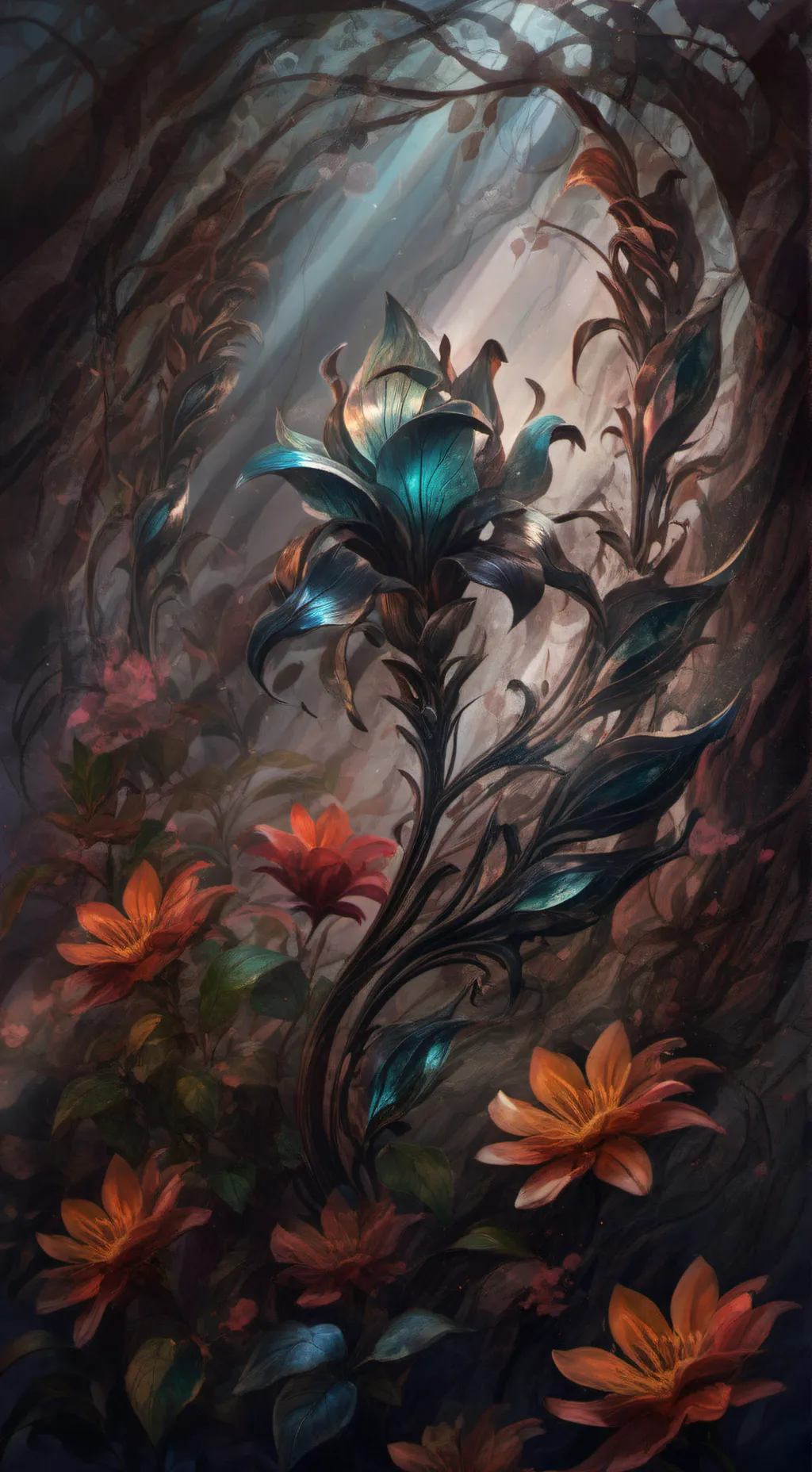 ai character: DW The smilers background