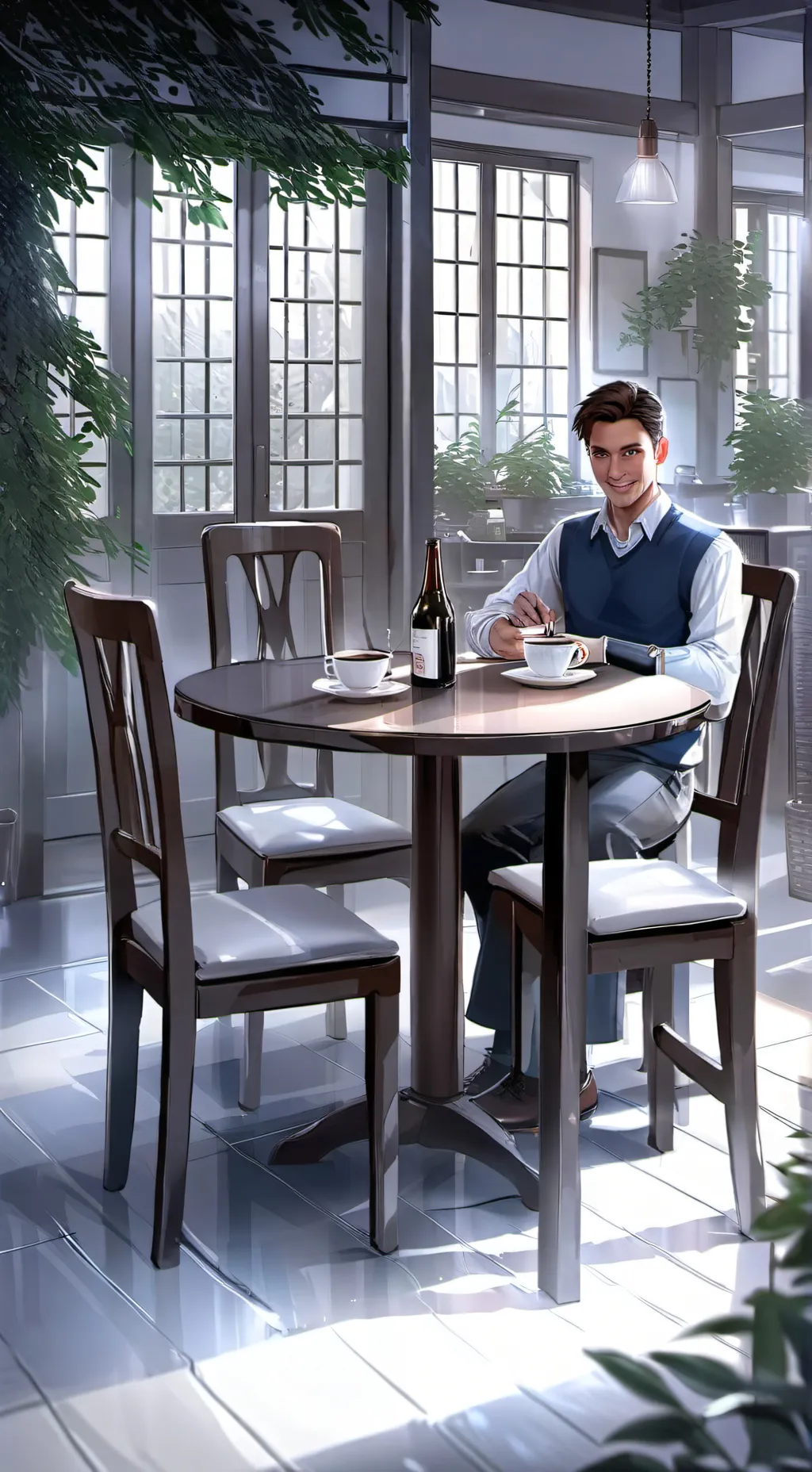 ai character: Andrew background