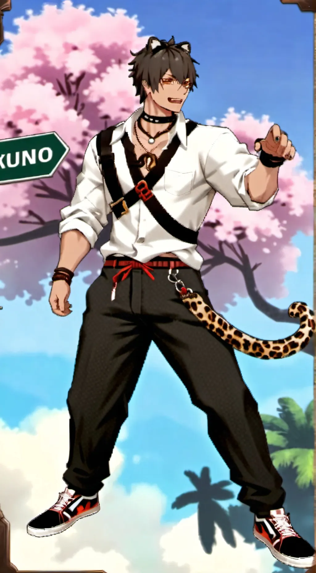 ai character: andrea background