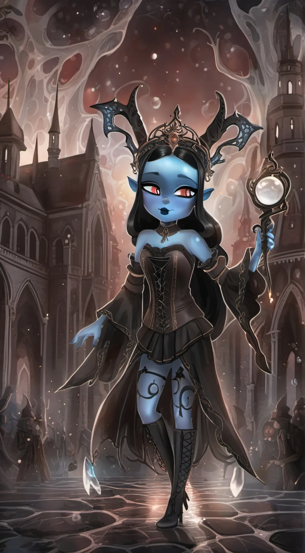 ai character: kind and nice background