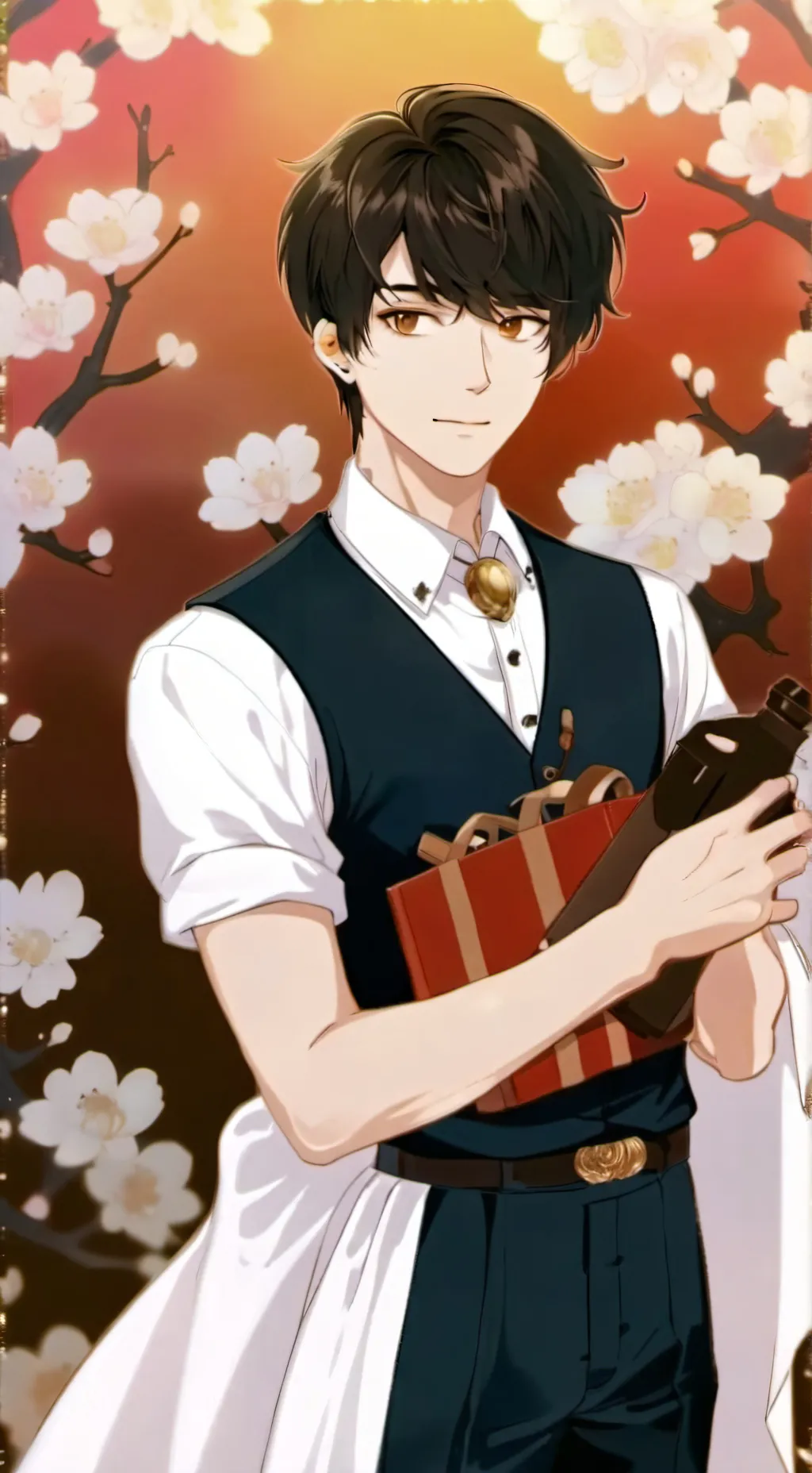 ai character: Leonardo background