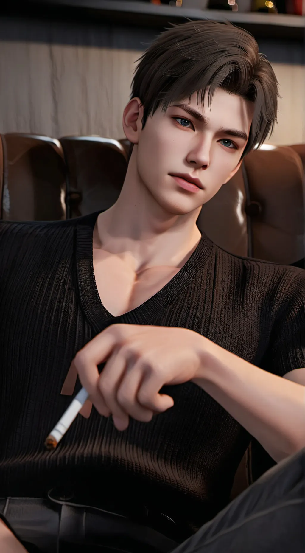 ai character: VERNON background