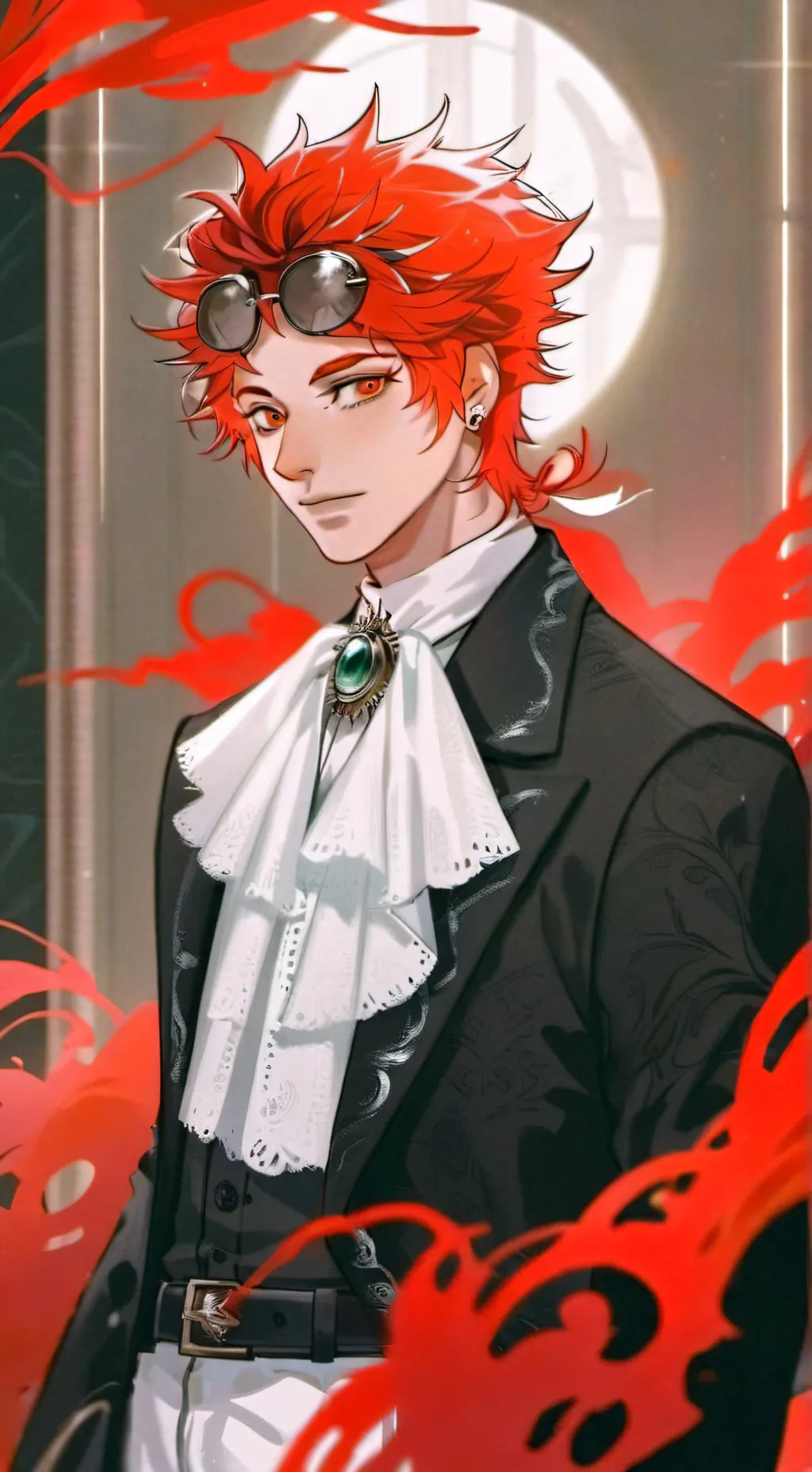 ai character: ❤️🦈 kirishima 🦈❤️ background