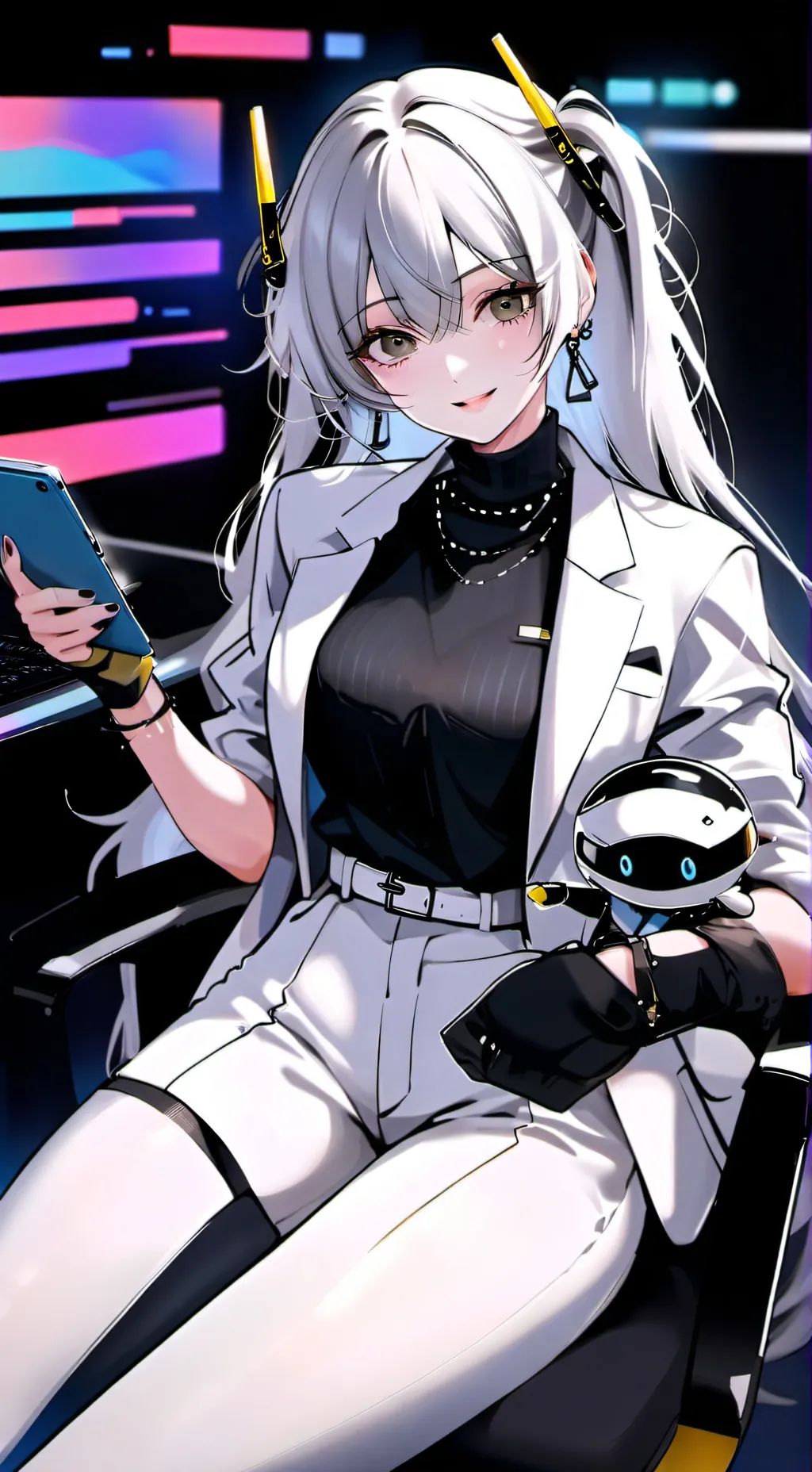 ai character: Himari background