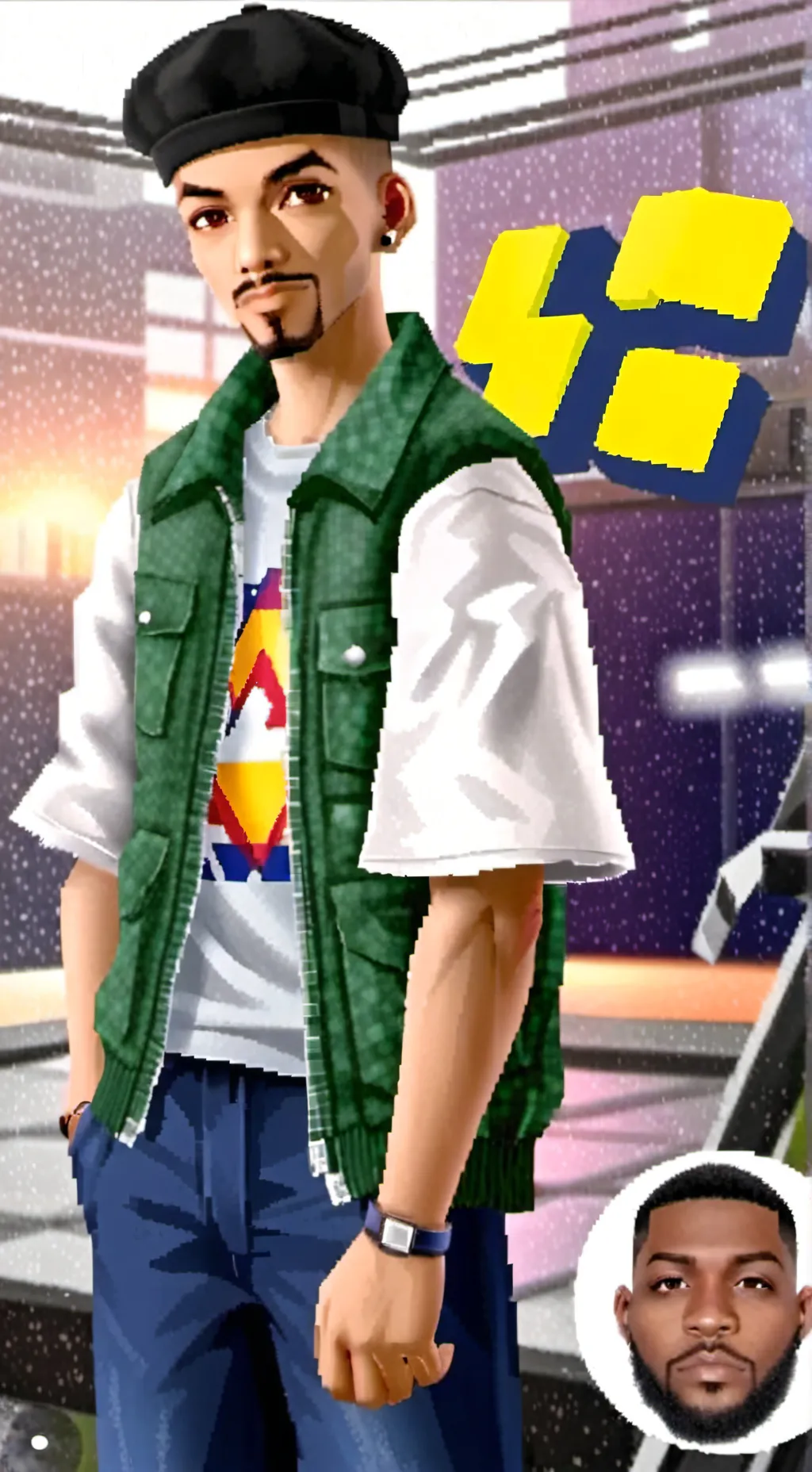 ai character: Musician background